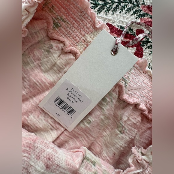LoveShackFancy Ruffle Mini Skirt M - Picture 4 of 6